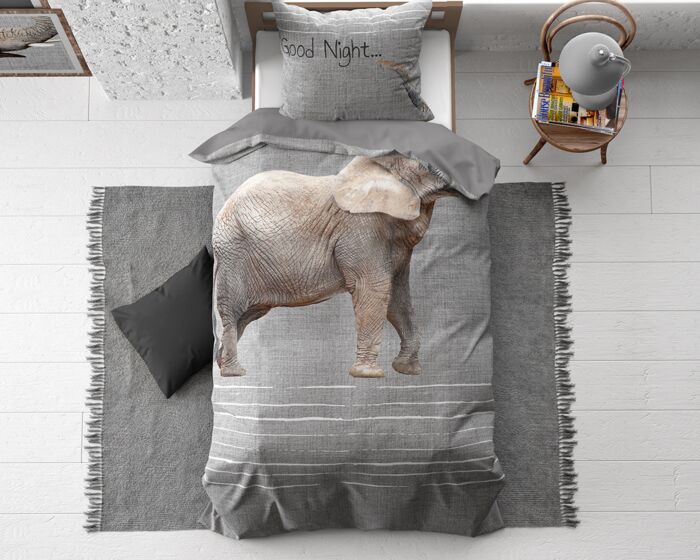 Bombažna posteljnina Goodnight Elephant