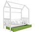 Otroška postelja Hiška s predalom 160x80