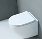 Viseča WC školjka brez roba +  deska s počasnim zapiranjem Alvito VERA SUPREME