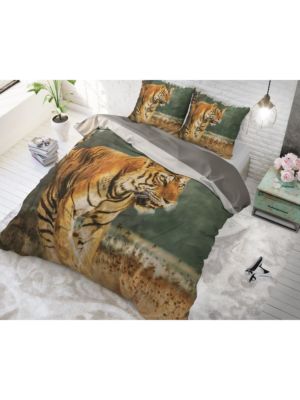 Bombažna posteljnina Nature tiger