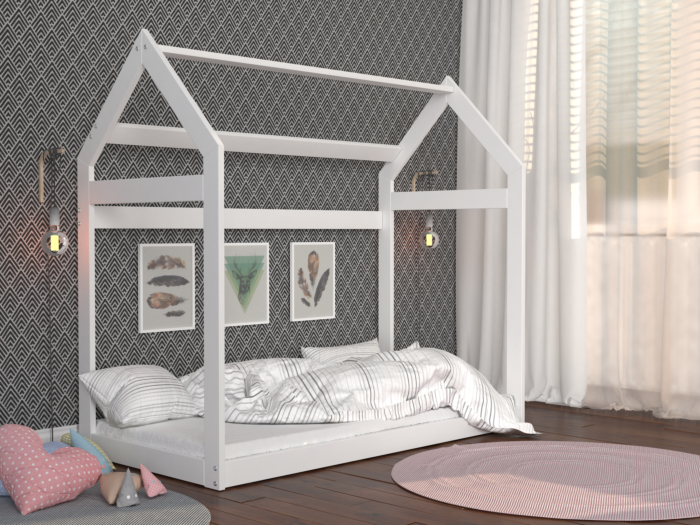 Otroška postelja Hiška 160x80, 190x80